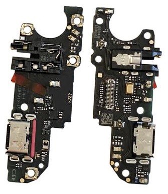 Flex Huawei Honor X8 5G jaoks plugin, microphone, headphone connector original (service pack)