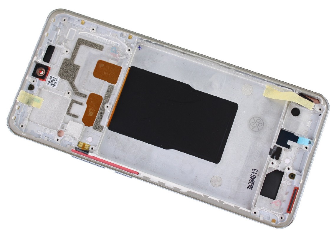 LCD screen Xiaomi 12T/12T Pro koos touch screen koos frame Hõbedane ORG