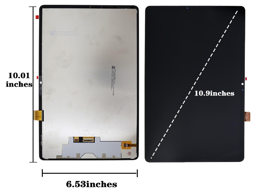 LCD screen Samsung X510/X516 TAB S9 FE 10.9 2023 koos touch screen Must ORG