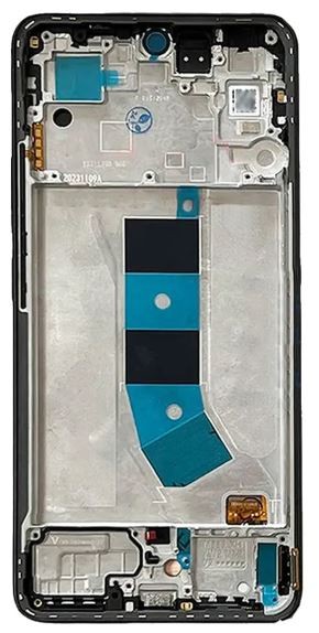LCD screen Xiaomi Redmi Note 13 4G koos touch screen koos frame Midnight Must OLED