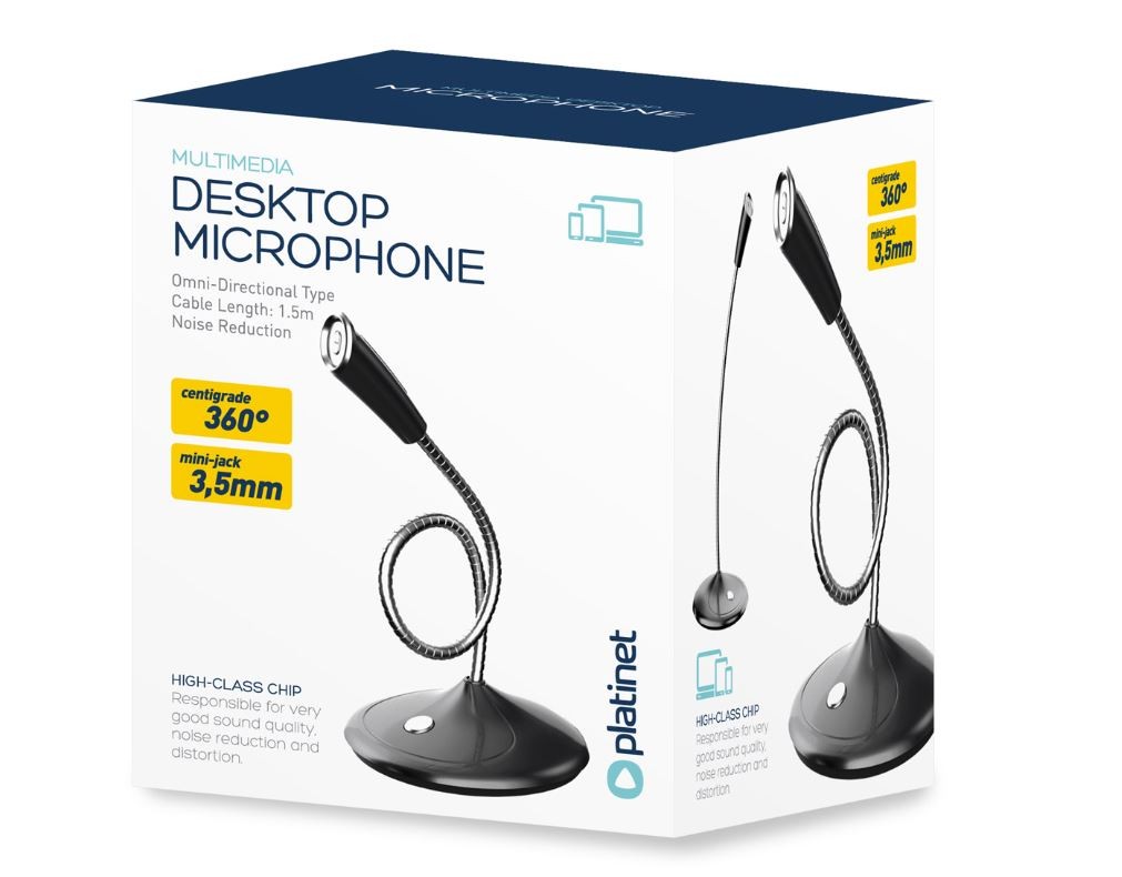 Microphone Platinet (PMOD2) must