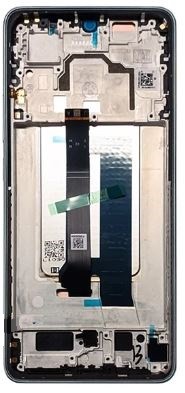 LCD screen Xiaomi Poco X6 Pro 5G koos touch screen koos frame Hall original (service pack)