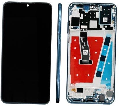 LCD screen Huawei P30 Lite 48MP koos touch ja frame Peacock Sinine ORG