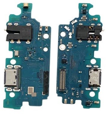 Flex Samsung A235 A23 4G jaoks plugin, microphone, headphone connector original (service pack)
