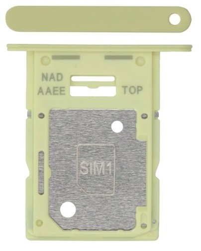 SIM-kaardi hoidja Samsung A155 A15 4G kollane originaal (hoolduspakett)