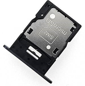 SIM card holder Samsung A156 A15 5G Brave Must original (service pack)