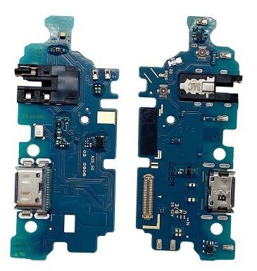 Flex Samsung A256 A25 5G jaoks plugin, microphone, headphone connector original (service pack)