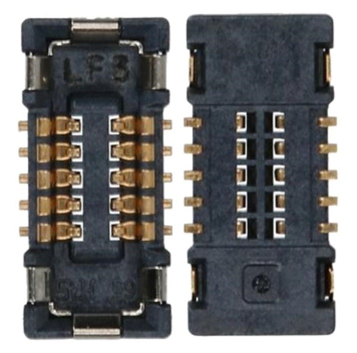 Samsung A047/A125/A127/A135/A136/A137/A217/A225/A236/A326/A346/A556/A710/G525/G556/G715/G736/G980/G985/G986/G988/M127/M135/M236/M325/M526/M536/N770/N975/N976/N980/N981/S711/S721/S908/S918/S928 plaadi ühenduspesa BTB 2x5pin (teeninduskomplekt)