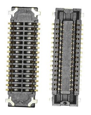Samsung A047/A155/A156/A165/A166/A256/G556/T545/T630/T636 plaadi konnektor BTB pesa 2x15pin 3710-003152 (service pack)