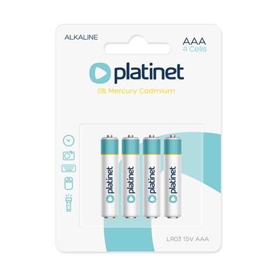 Alkaline aku Platinet LR03 / AAA (4pcs)