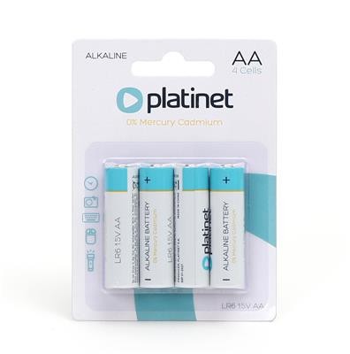 Alkaline aku Platinet LR6 / AA (4pcs)