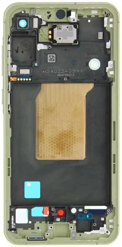 LCD screen Samsung A556 A55 5G koos touch screen ja frame Awesome Lemon original (assembled service pack)