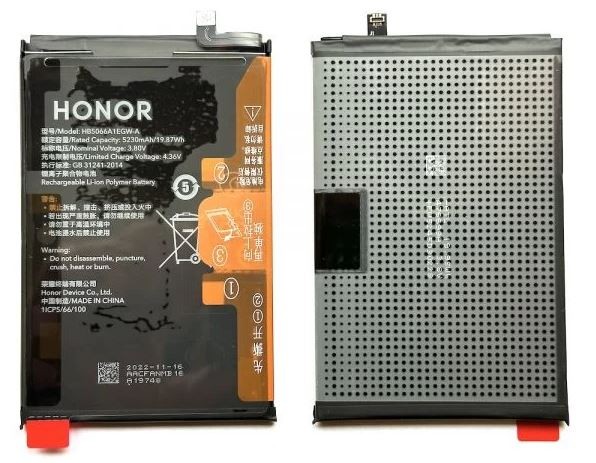 Aku original Huawei Honor X7a 5230mAh HB5066A1EGW (service pack)