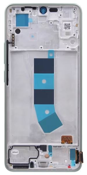 LCD screen Xiaomi Redmi Note 13 4G koos touch screen koos frame Prism Kuldne original (service pack)