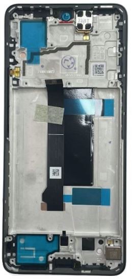 LCD screen Xiaomi Redmi Note 13 Pro 5G koos touch screen koos frame Olive Roheline (ühildub Poco X6 5G) original (service pack)