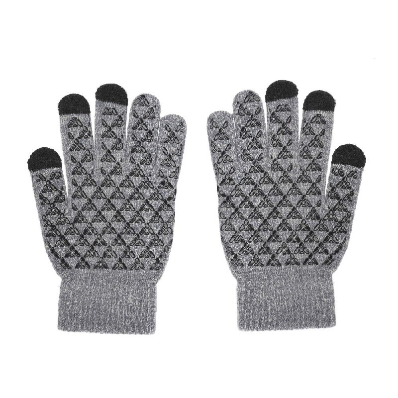 Universal Touchscreen Winter Gloves Triangle Woman hall
