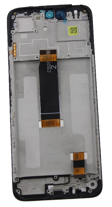 LCD screen Xiaomi Redmi 13 4G/5G/Poco M6 4G koos touch screen koos frame Ice Sinine original (service pack)