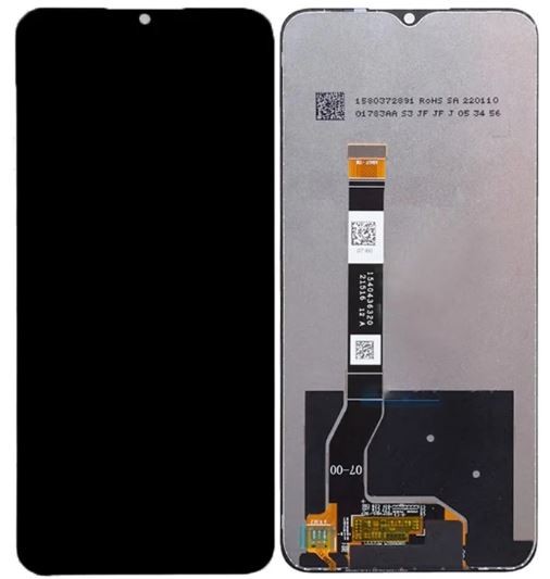 LCD screen Realme Narzo 50 5G/V23 4G/Oppo A97 5G koos touch screen Must ORG