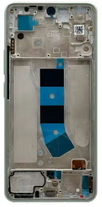 LCD screen Xiaomi Redmi Note 13 4G koos touch screen koos frame Mündi Roheline original (service pack)