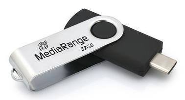 USB mälupulk USB-C 32GB MediaRange MR1952