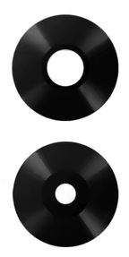 Xiaomi Poco M6 5G lens jaoks camera Must (only lens 2pcs) ORG