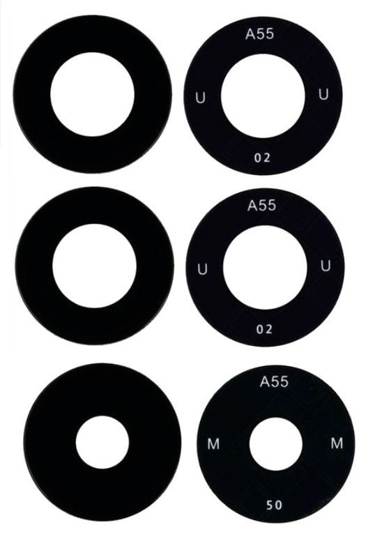 Samsung A556 A55 lens jaoks camera (only lens 3pcs) ORG