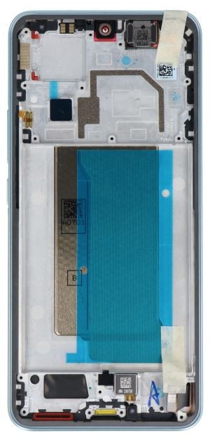 LCD screen Xiaomi 13T 5G/13T Pro 5G koos touch screen koos frame Alpine Sinine original (service pack)