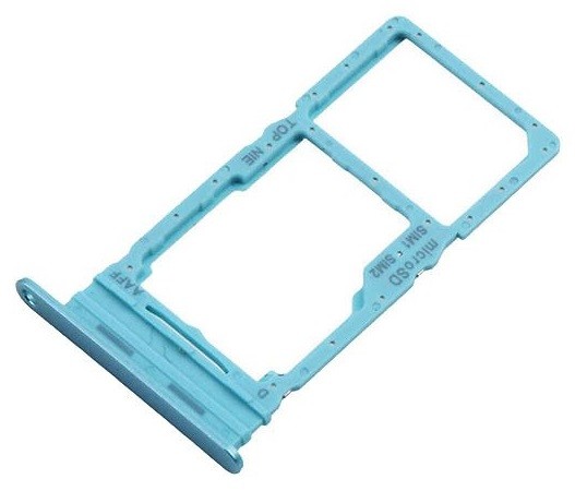 SIM card holder Samsung A166 A16 5G Light Roheline original (service pack)