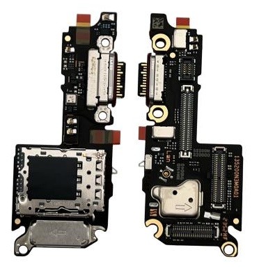 Flex Xiaomi 14 koos charging connector ja microphone, SIM card contact original (service pack)