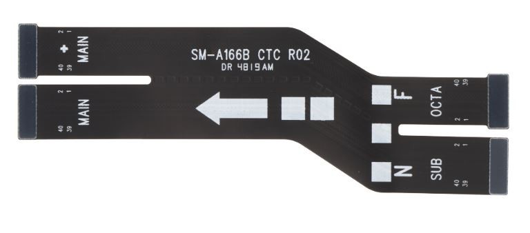 Flex Samsung A165 A16 4G/A166 A16 5G/A175 A17 4G/A176 A17 5G mainboard kaabel (SUB-OCTA) original (service pack)