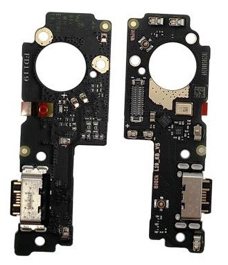 Flex Xiaomi Poco M4 5G/M5 5G/Redmi Note 11E koos charging connector ja microphone original (service pack)