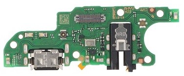 Flex Huawei Honor X6b jaoks plugin, microphone, headphone connector original (service pack)