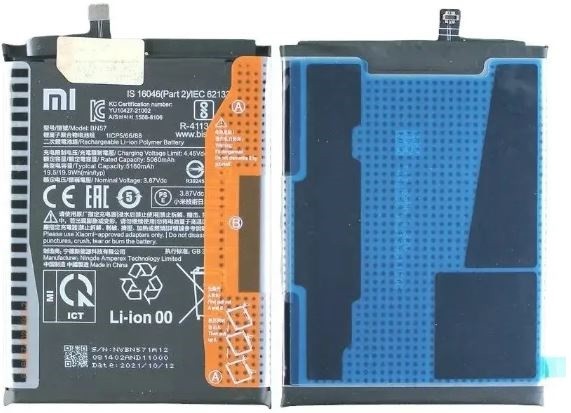 Aku original Xiaomi Poco X3/Poco X3 Pro 5160mAh BN57 (service pack)