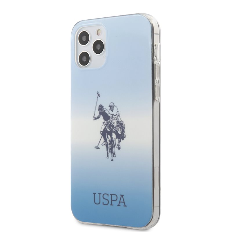 US Polo USHCP12MPCDGBL iPhone 12/12 Pro 6,1" niebieski/sinine Gradient Collection