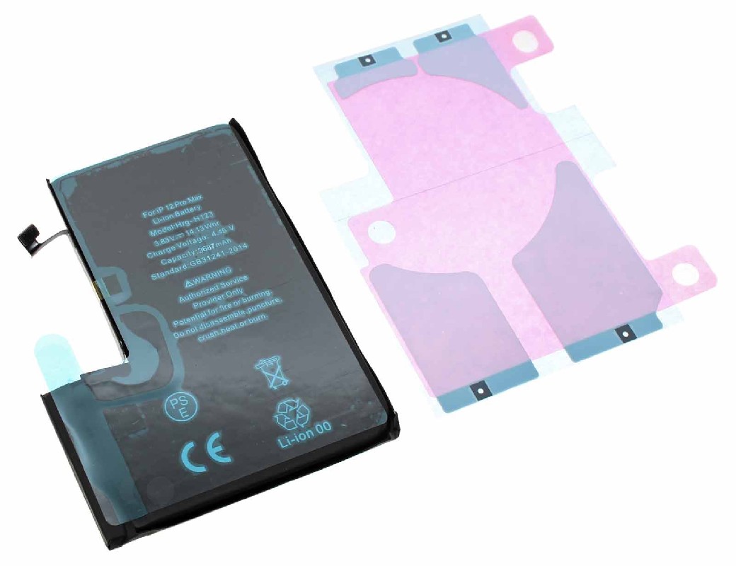 Aku ORG jaoks iPhone 12 Pro Max 3690mAh Self-Diagnosable koos sticker