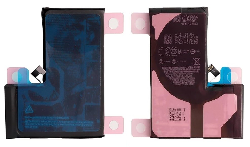 Aku ORG jaoks iPhone 14 Pro 3200mAh Self-Diagnosable koos sticker