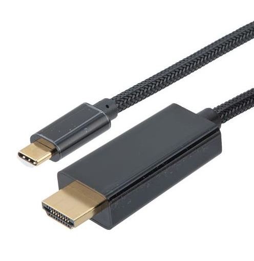 USB-C HDMI kaabel 1M must