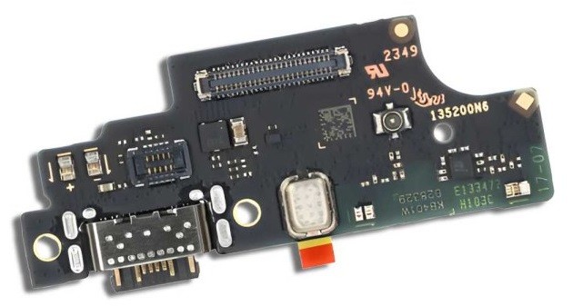 Flex Xiaomi Poco M6 Pro 4Gwith charging connector ja microphone original (service pack)