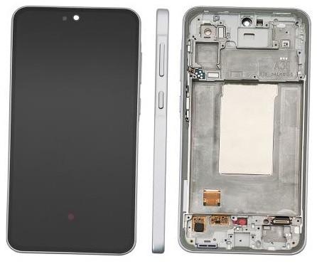 LCD screen Samsung A366 A36 5G koos touch screen ja frame Awesome Lavender original (assembled service pack)