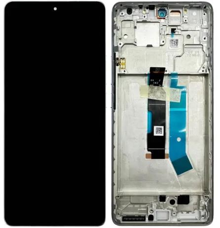 LCD screen Xiaomi Redmi Note 14 Pro 4G koos touch screen koos frame Aurora Lilla original (service pack)