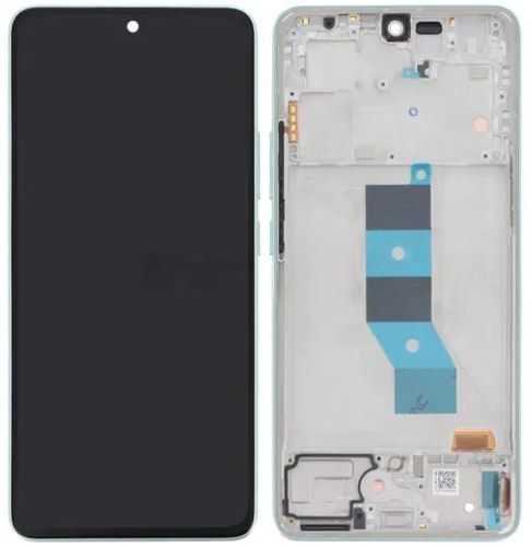 LCD screen Xiaomi Redmi Note 14 5G koos touch screen koos frame Lavender Lilla original (service pack)