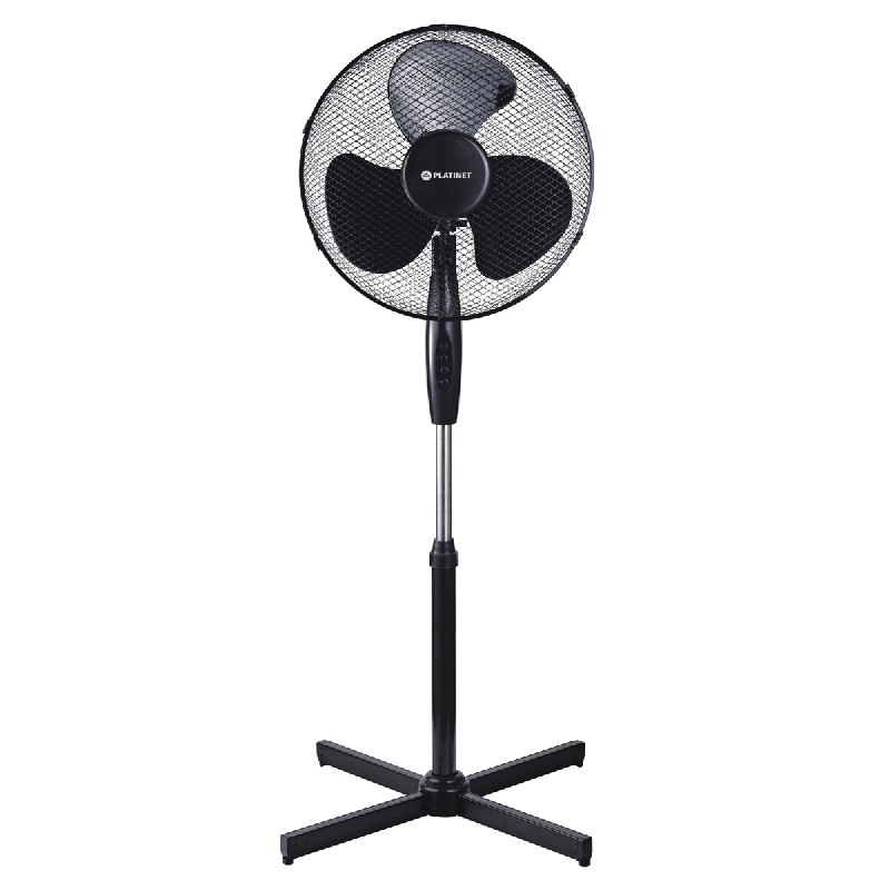 Platinet напольный вентилятор 16" чёрный