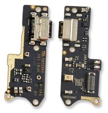 Flex Xiaomi Redmi 9T/Poco M3 koos charging connector ja microphone original (service pack)