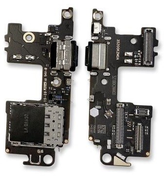 Flex Xiaomi Mi 11 koos charging connector ja microphone, SIM card contact original (service pack)
