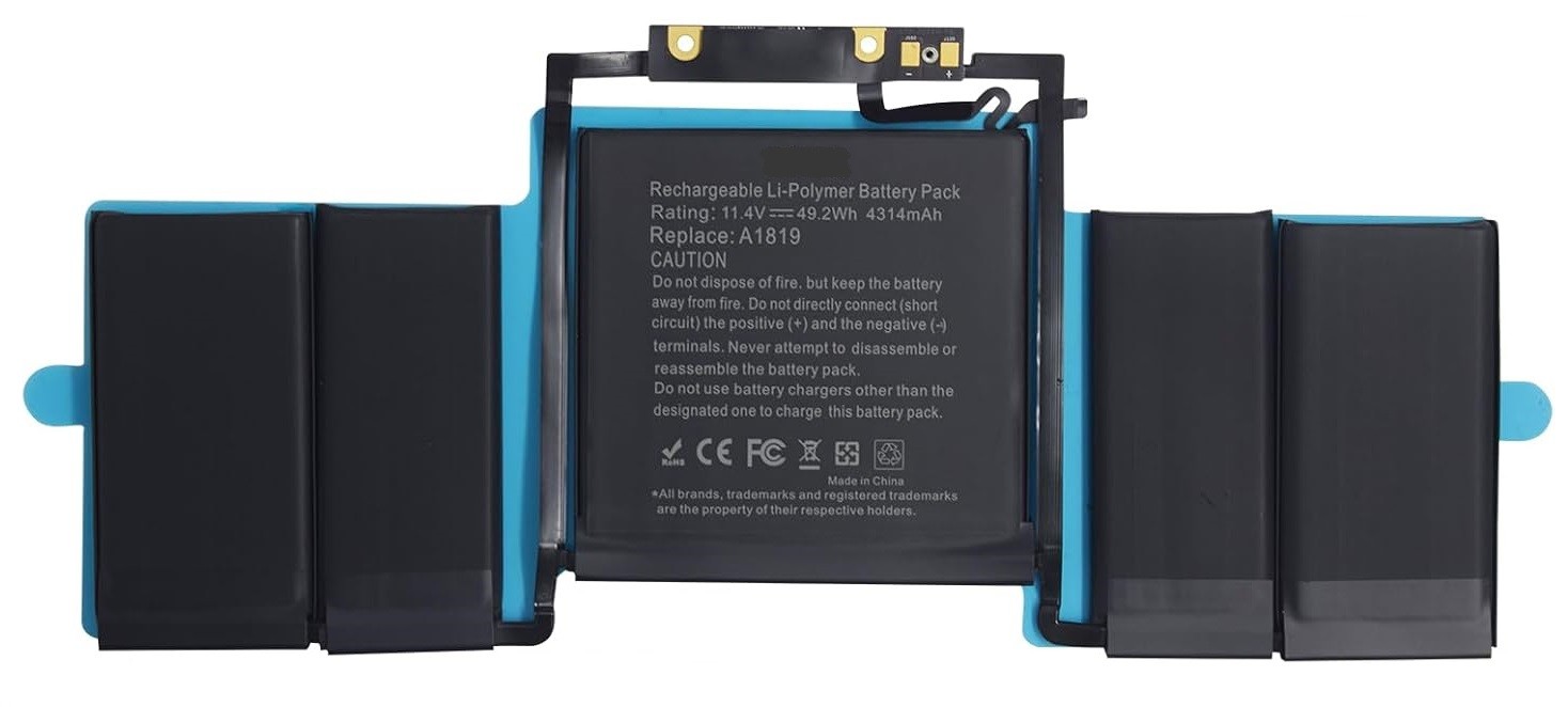 Aku ORG jaoks A1706/A1819 (MacBook Pro 15 Late 2016 - Mid 2017)