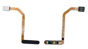 Flex Samsung A155 A15 4G koos fingerprint sensor Sinine Must original (service pack)