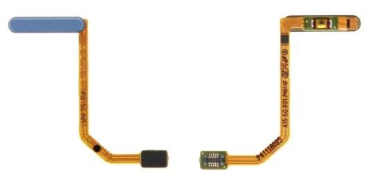 Flex Samsung A156 A15 5G koos fingerprint sensor Sinine original (service pack)