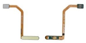 Flex Samsung A155 A15 4G koos fingerprint sensor Kollane original (service pack)