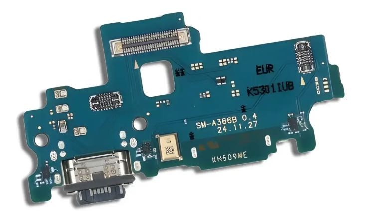 Flex Samsung A366 A36 5G jaoks plugin, microphone original (service pack)