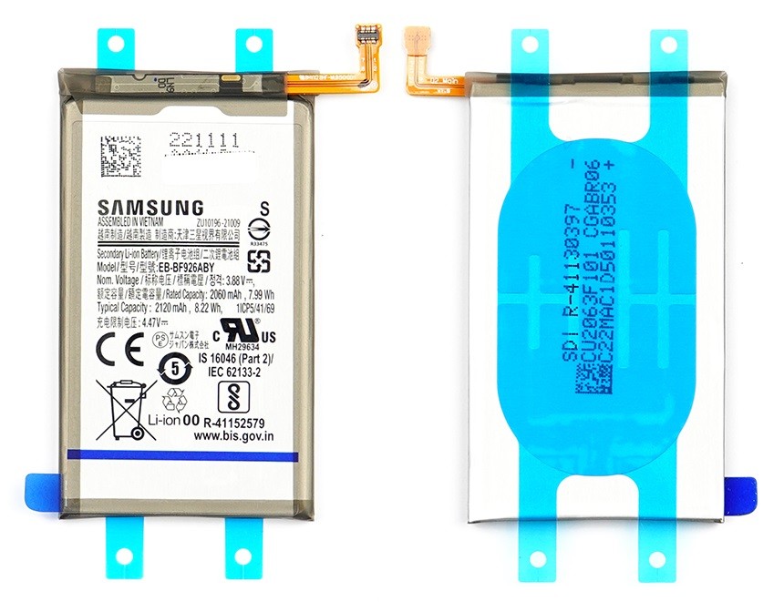 Aku original Samsung F926 Z Fold3 2120mAh EB-BF926ABY (service pack)